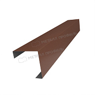 Планка угла декоративная на столб 60мм 62х62 х 3000 (VALORI-20-Brown-0.5)